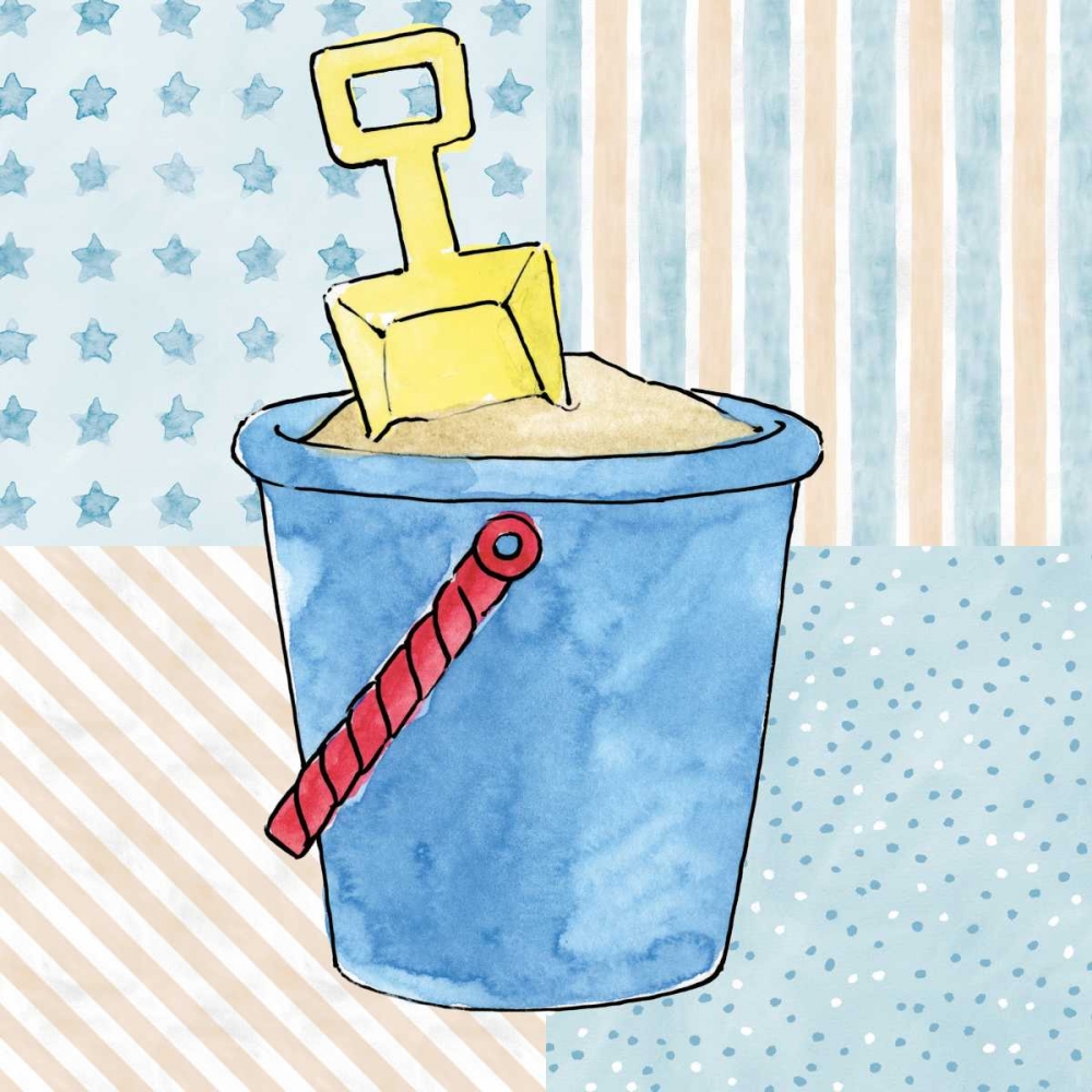 Wall art: Coastal Baby I, by Grove, Beth