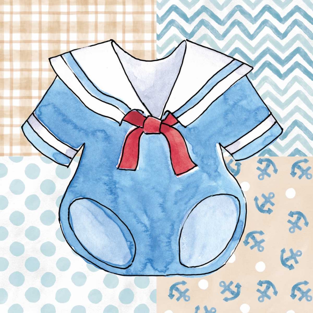 Wall art: Coastal Baby II, by Grove, Beth