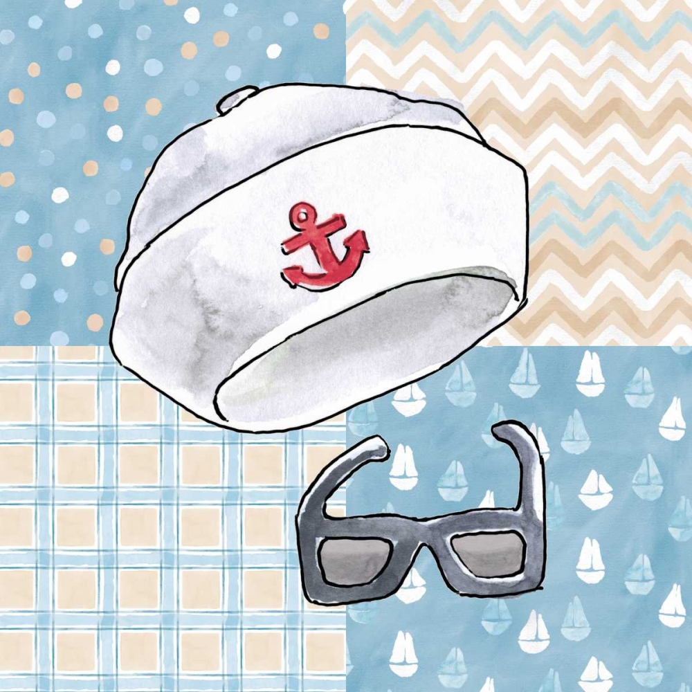 Wall art: Coastal Baby III, by Grove, Beth