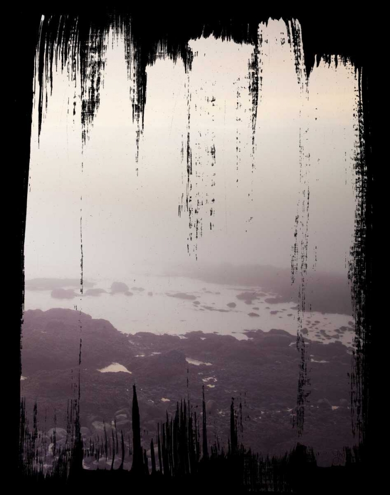 Wall Art Painting id:174970, Name: Painted Seaside III on Black, Artist: Marshall, Laura