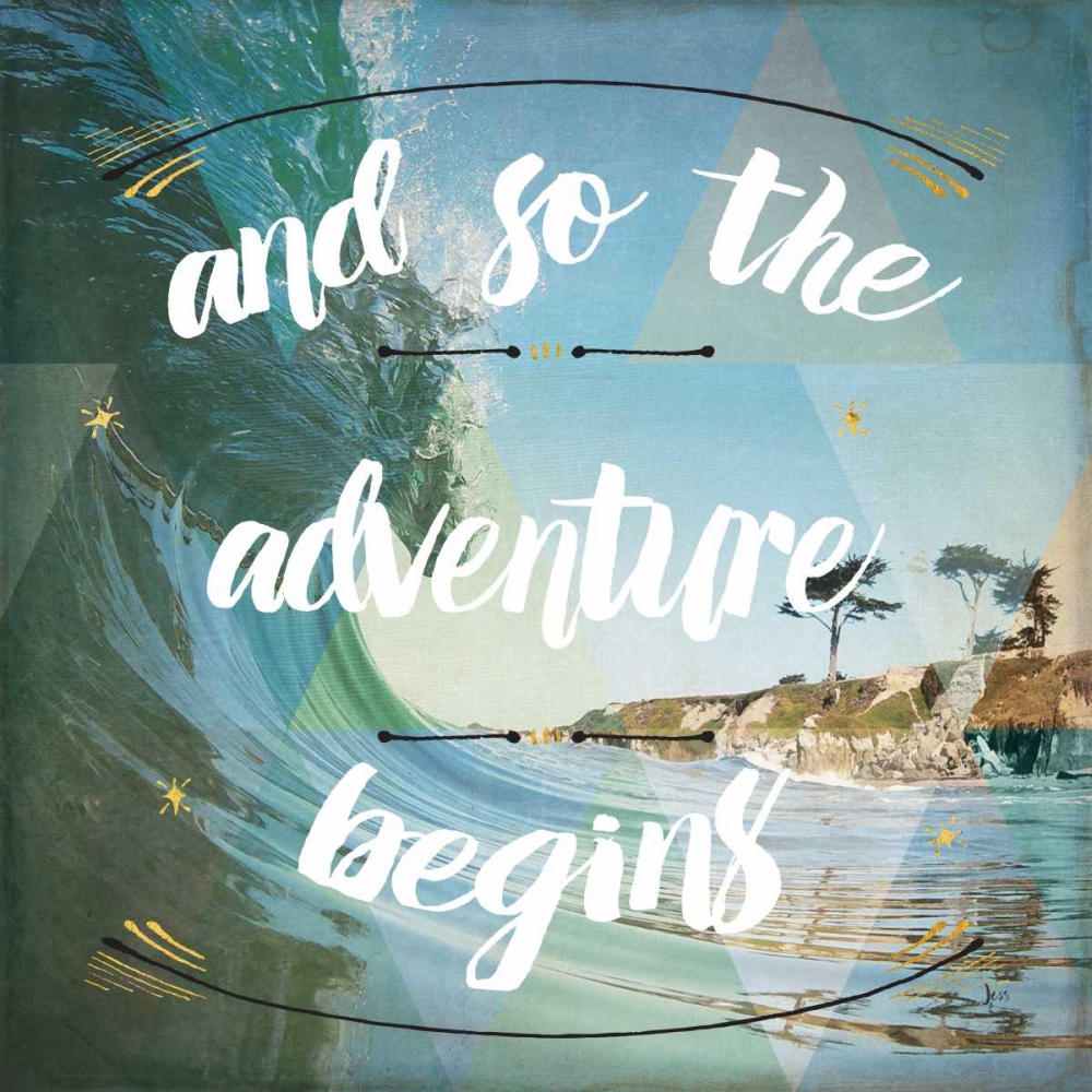 Art Print: Sea View II