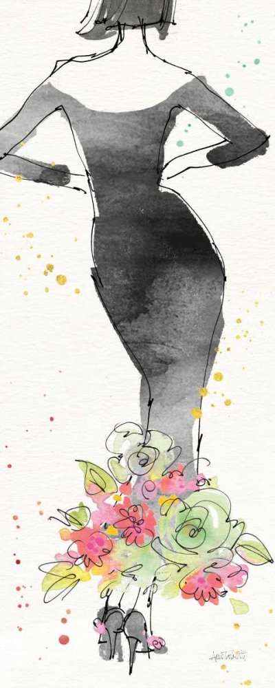 Wall art: Floral Fashion I, by Tavoletti, Anne