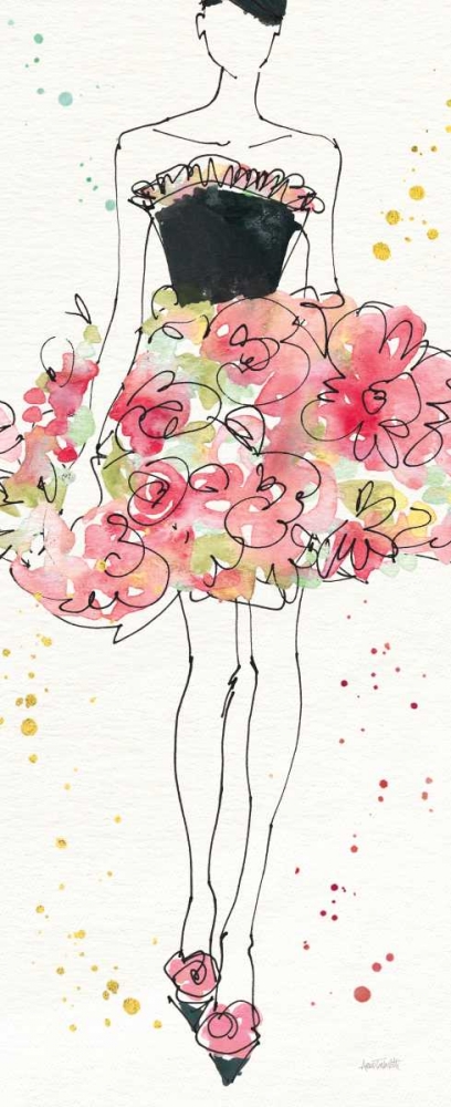Art Print: Floral Fashion II