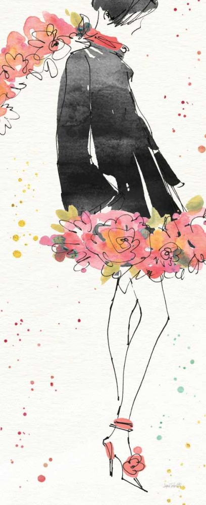 Art Print: Floral Fashion IV
