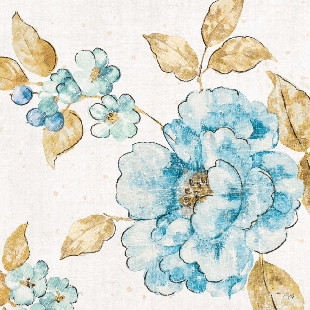 Art Print: Blue Blossom III