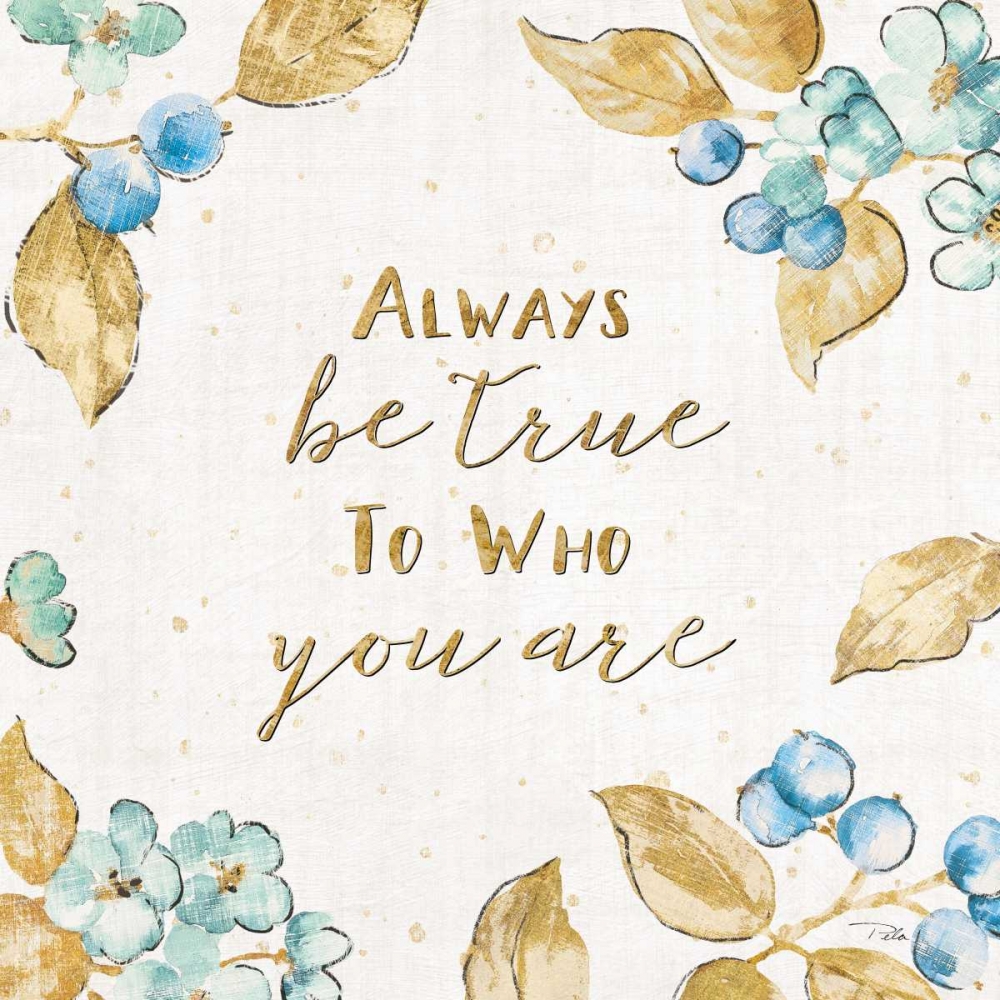 Art Print: Blue Blossom IV