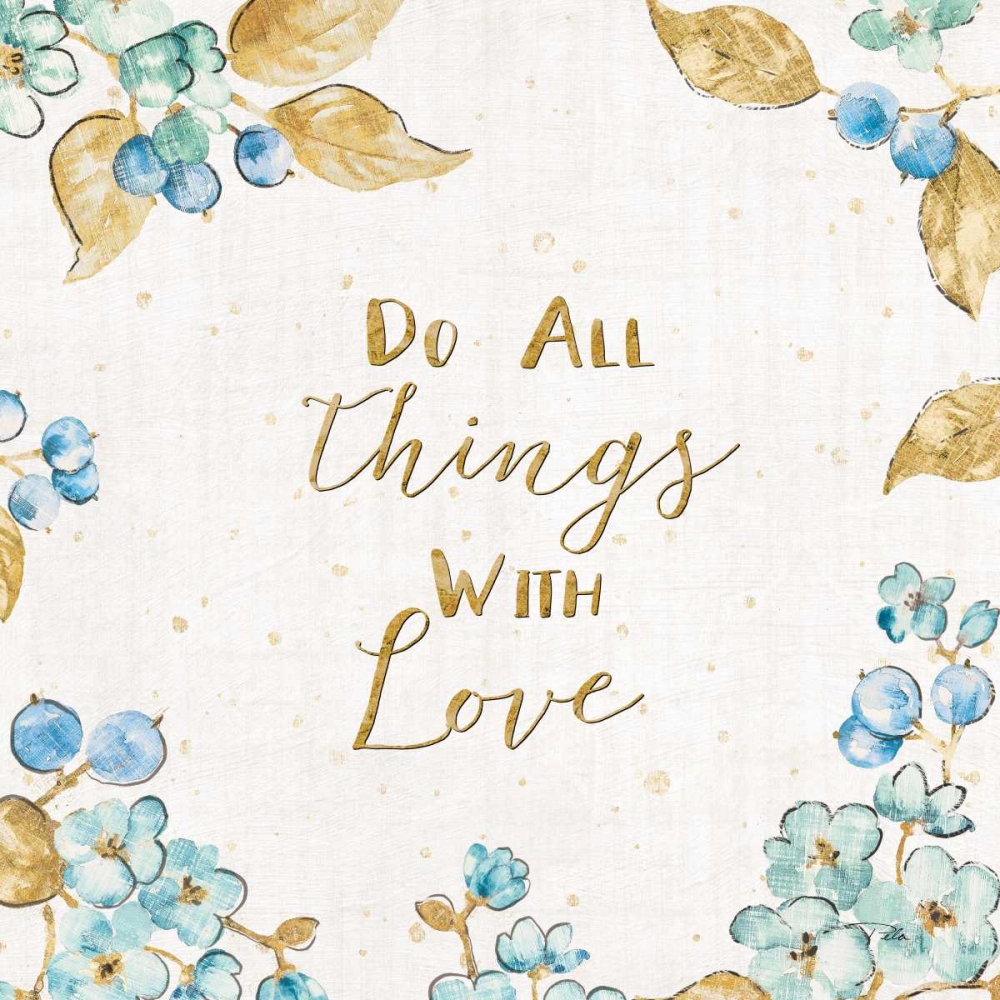 Art Print: Blue Blossom V