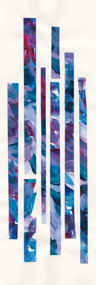 Art Print: Ribbons of Jewels I