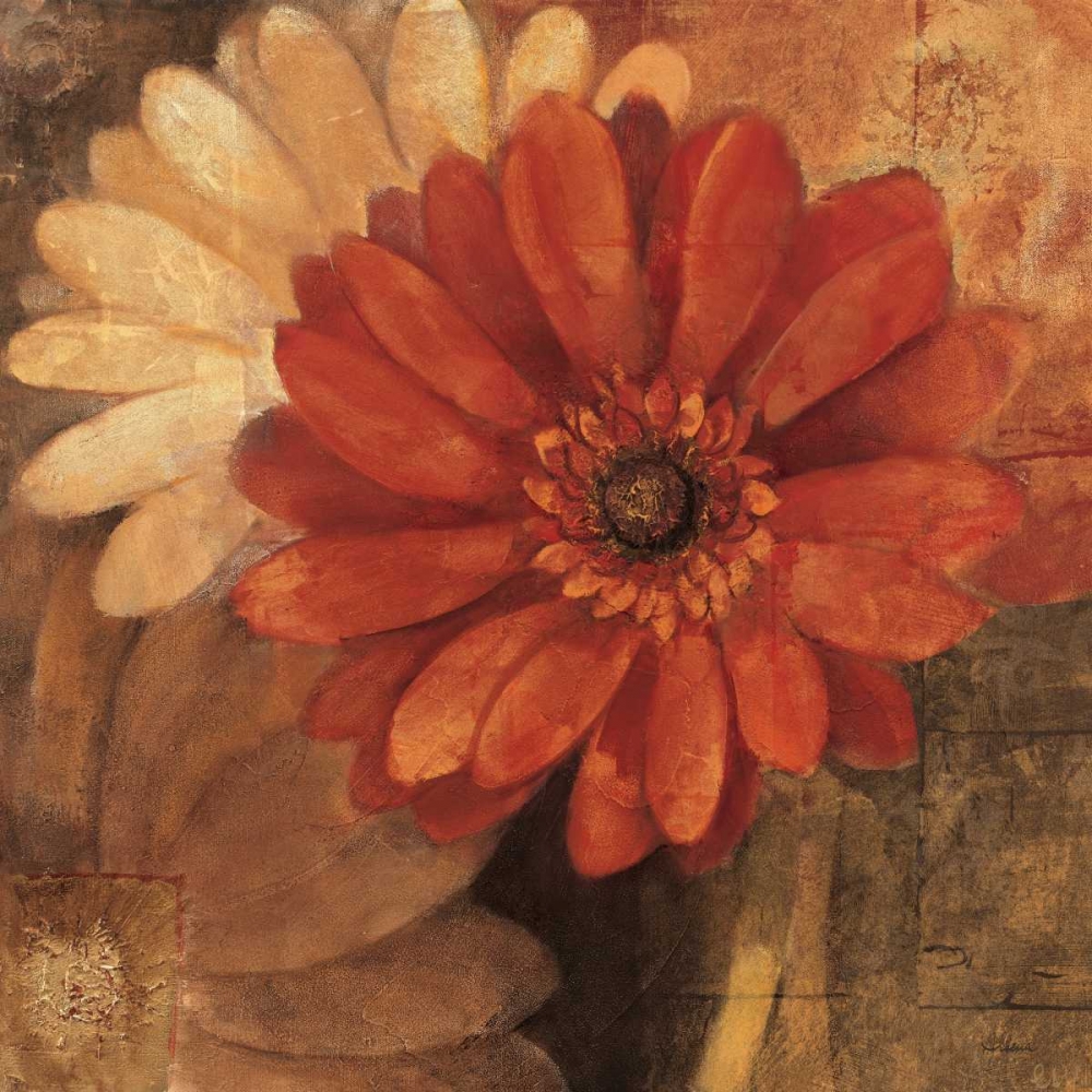 Wall Art Painting id:18475, Name: Bold Gerberas III, Artist: Hristova, Albena
