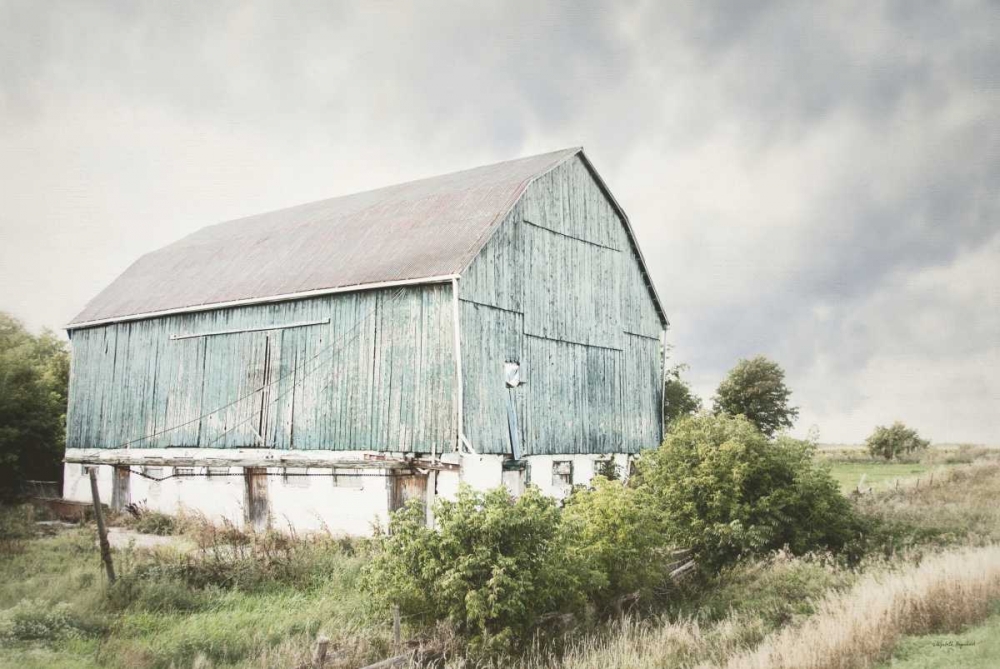Art Print: Late Summer Barn I Crop