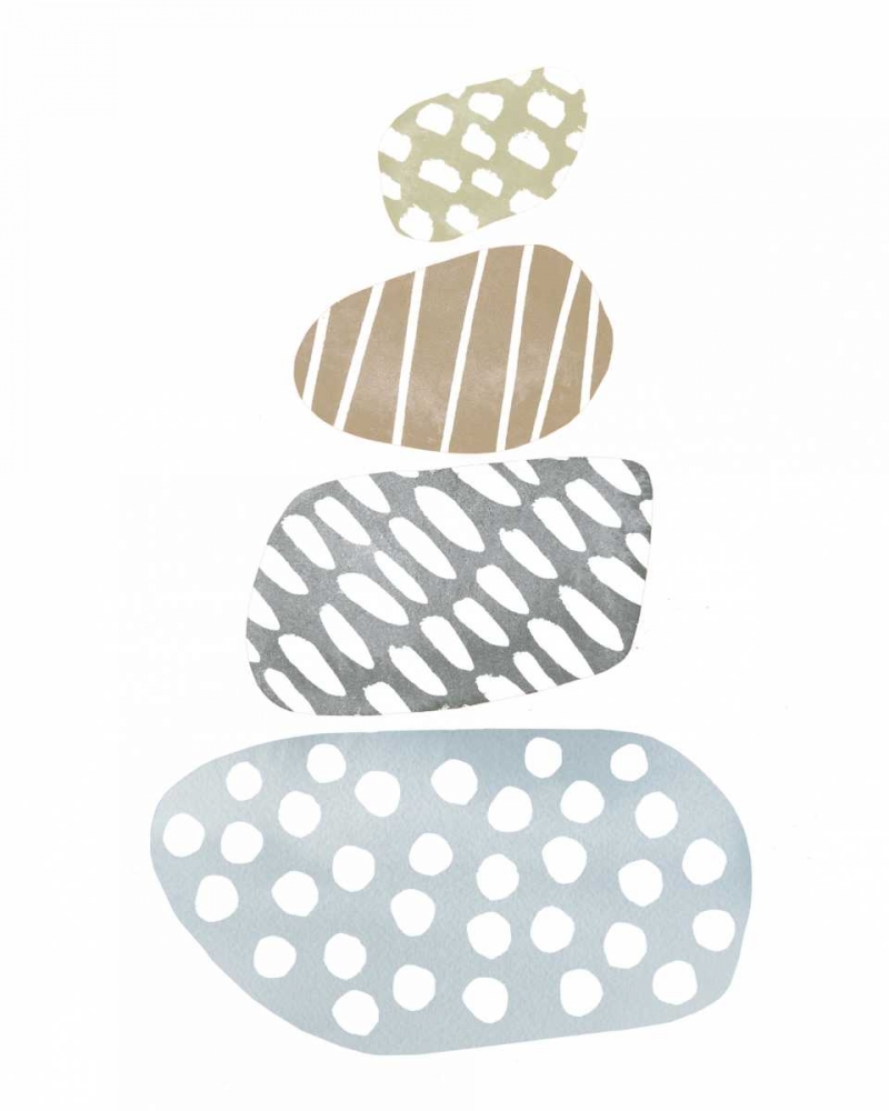 Art Print: River Stones II