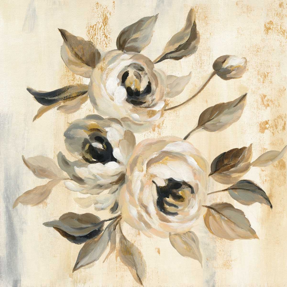 Wall Art Painting id:158838, Name: English Rose I, Artist: Vassileva, Silvia
