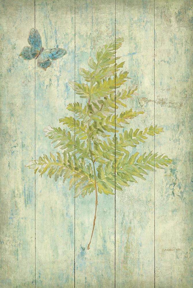 Art Print: Natural Floral XII Butterfly