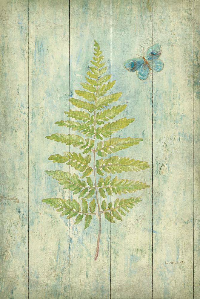 Art Print: Natural Floral XIII Butterfly