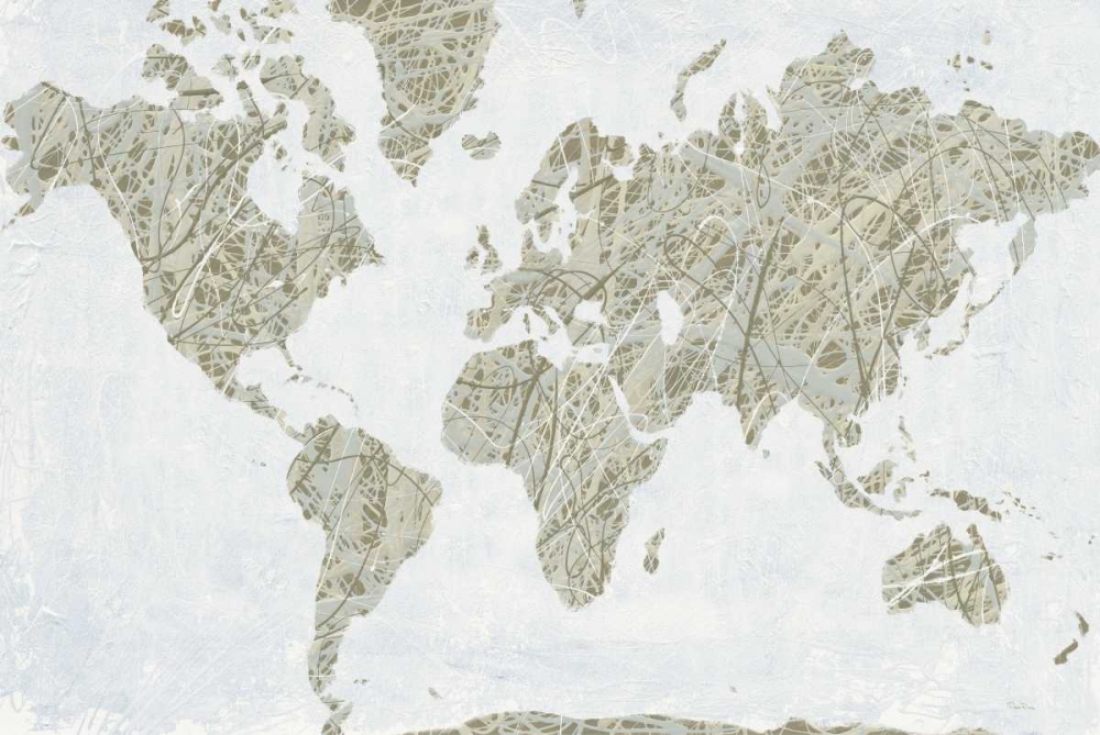 Art Print: Spinning World