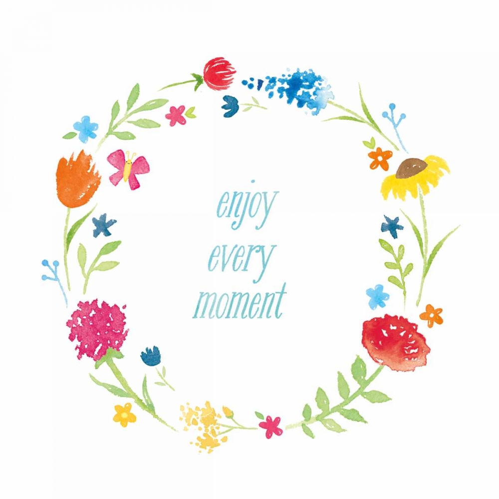 Art Print: Watercolor Words II