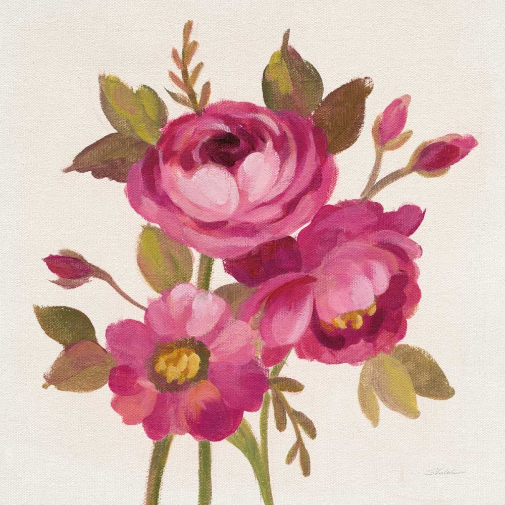 Art Print: English Garden III Stem