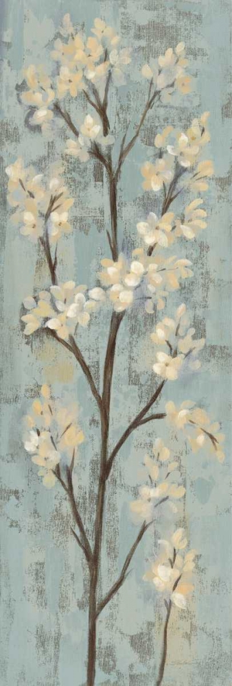 Wall Art Painting id:175003, Name: Almond Branch I on Light Blue, Artist: Vassileva, Silvia