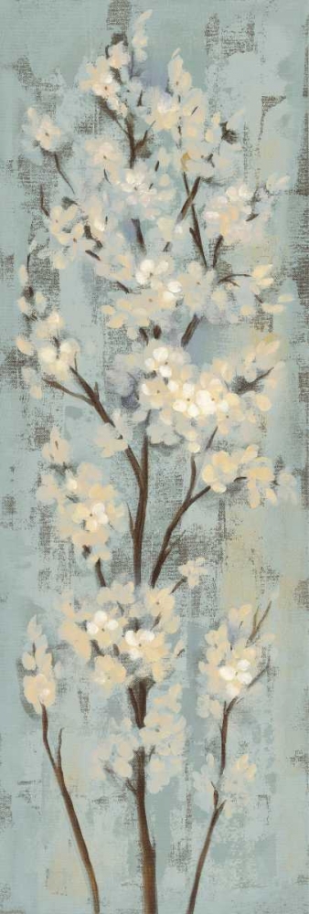 Wall art: Almond Branch II on Light Blue, by Vassileva, Silvia