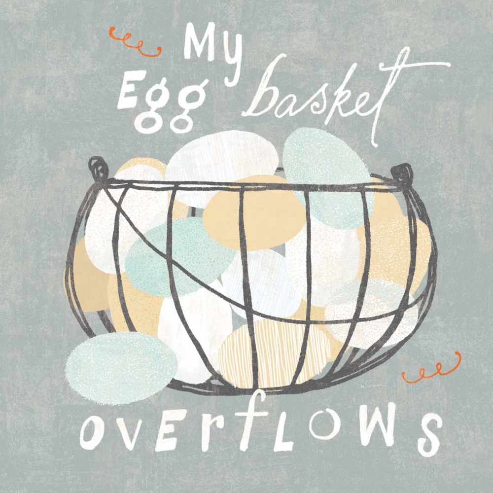 Wall Art Painting id:158704, Name: Fresh Eggs III, Artist: Schlabach, Sue