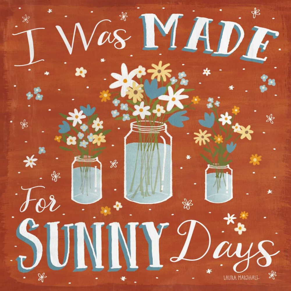 Wall Art Painting id:163679, Name: Summer Sunshine VII, Artist: Marshall, Laura