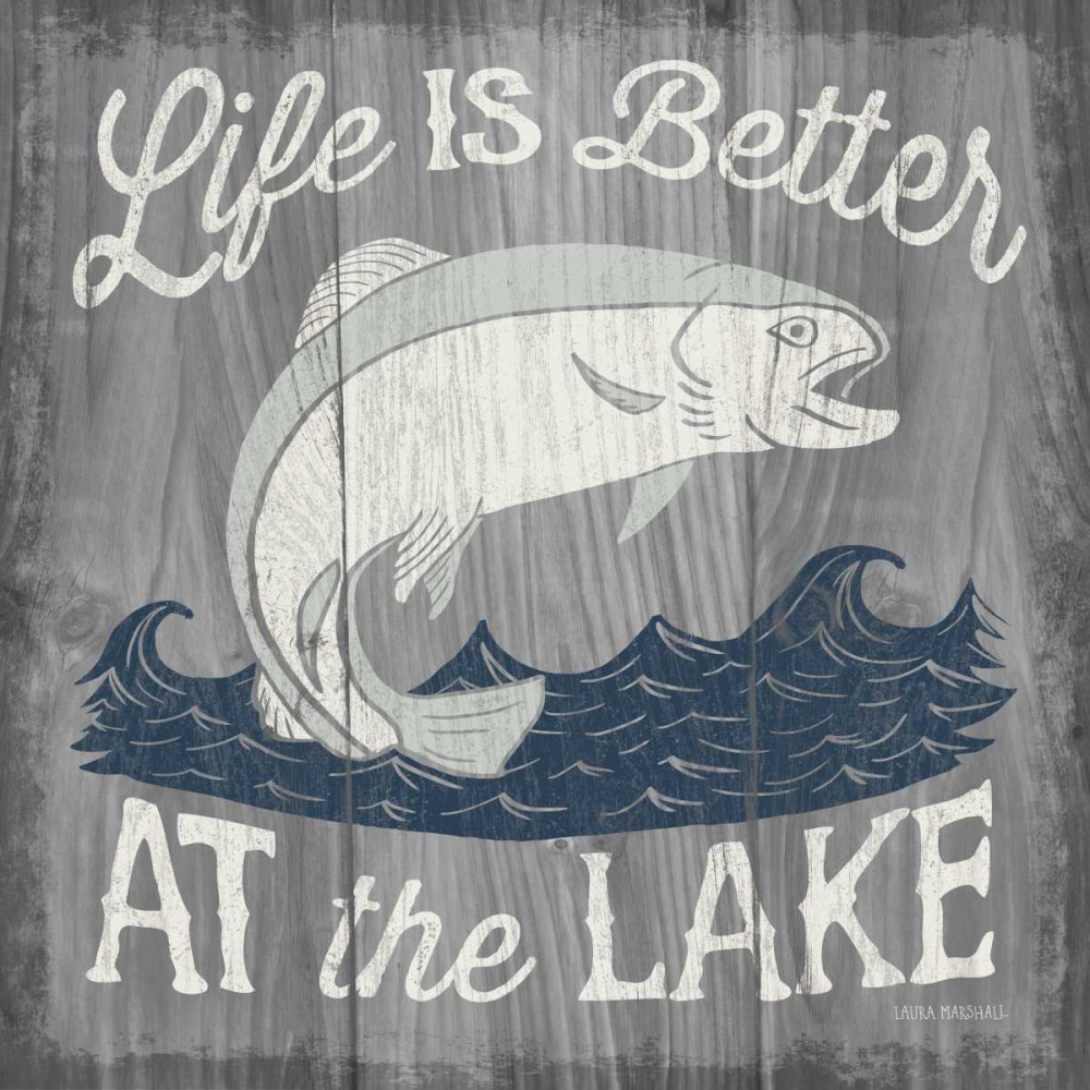 Wall Art Painting id:163663, Name: Up North V, Artist: Marshall, Laura