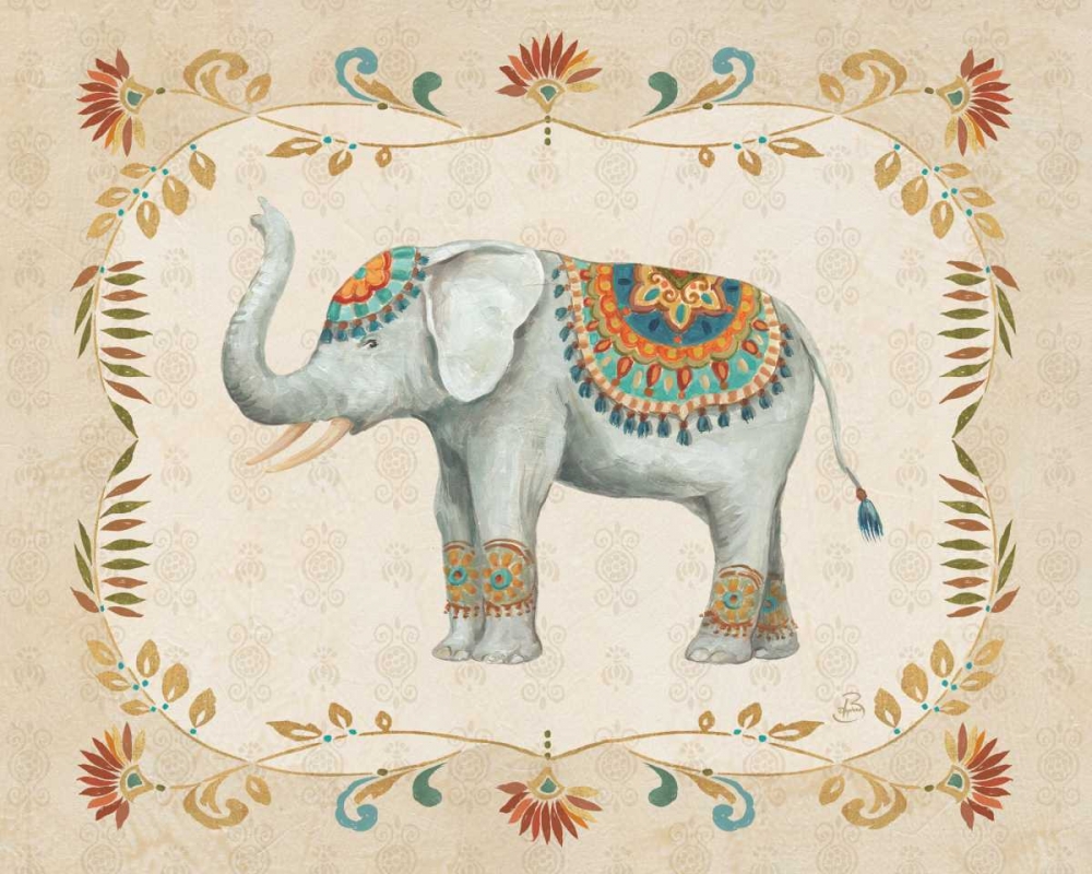 Wall Art Painting id:163659, Name: Elephant Walk III, Artist: Brissonnet, Daphne