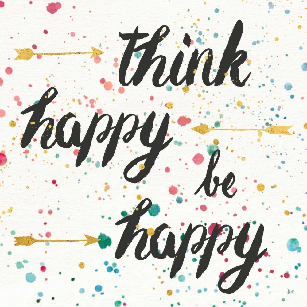 Art Print: Think Happy II
