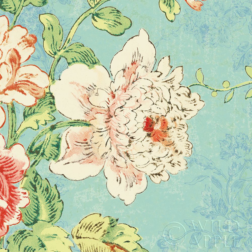 Wall Art Painting id:247297, Name: Cottage Roses IV Bright, Artist: Schlabach, Sue