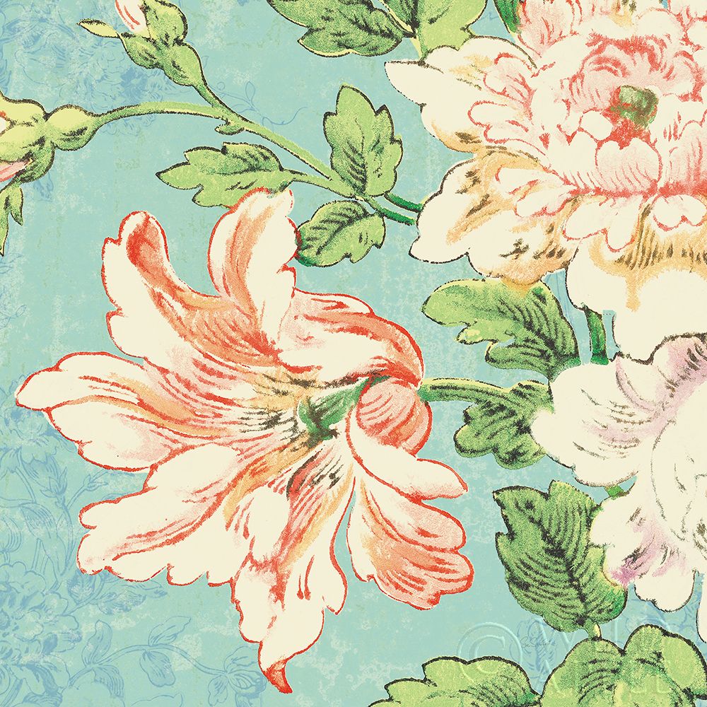 Wall Art Painting id:247300, Name: Cottage Roses VII Bright, Artist: Schlabach, Sue