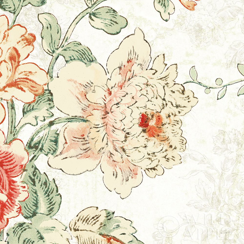 Wall Art Painting id:247309, Name: Cottage Roses IV, Artist: Schlabach, Sue