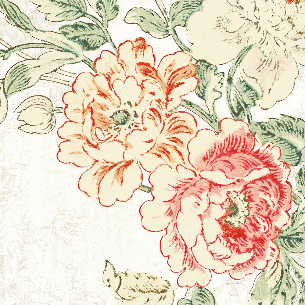 Wall Art Painting id:247310, Name: Cottage Roses V, Artist: Schlabach, Sue