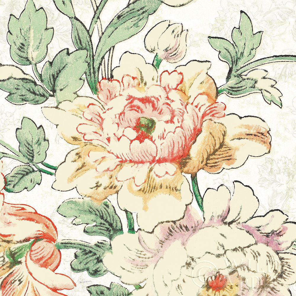 Wall Art Painting id:247311, Name: Cottage Roses VI, Artist: Schlabach, Sue