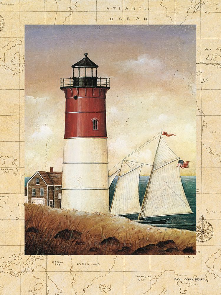 Art Print: Schooner Bay Map