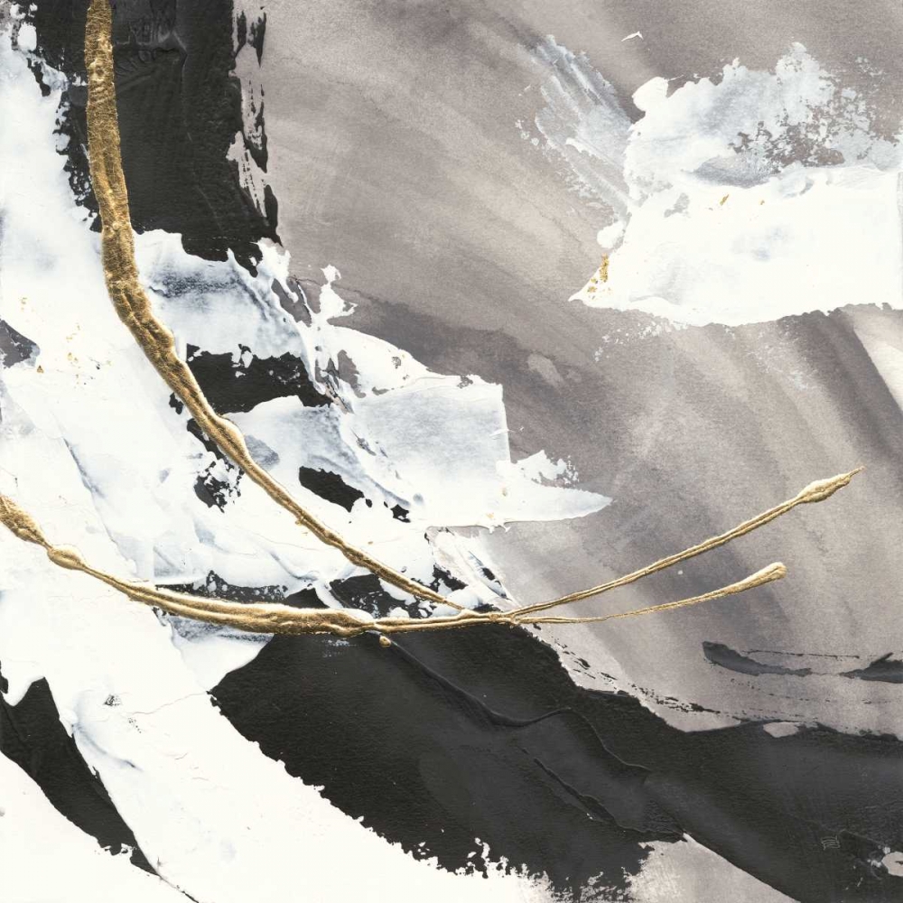 Wall art: Gilded Arcs I, by Paschke, Chris