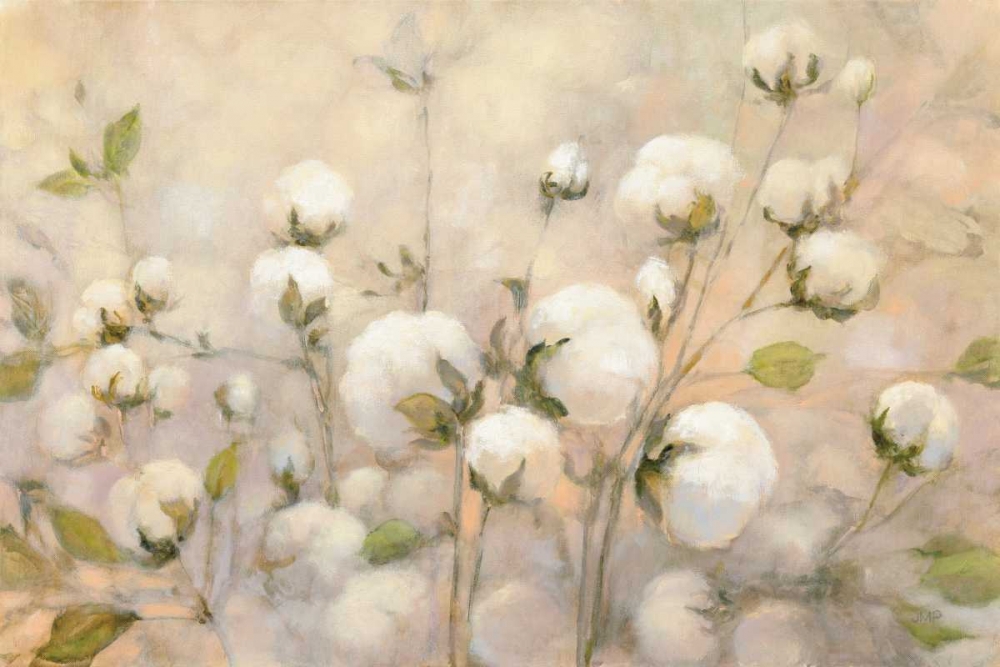 Wall Art Painting id:166930, Name: Cotton Field, Artist: Purinton, Julia