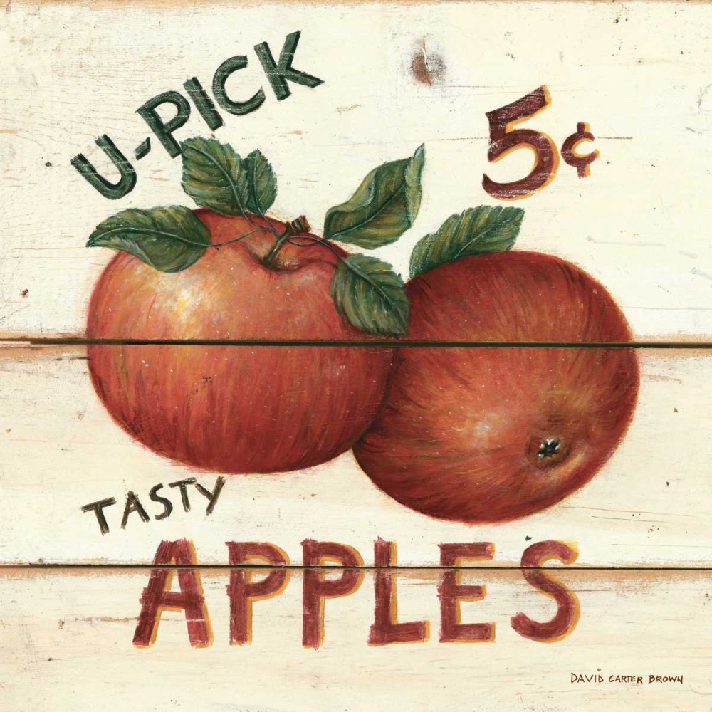 Art Print: U-Pick Apples