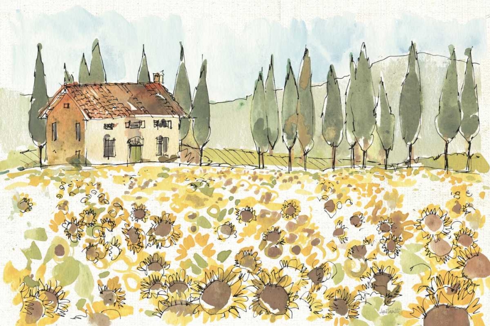 Wall Art Painting id:163600, Name: Tuscan Elegance I, Artist: Tavoletti, Anne