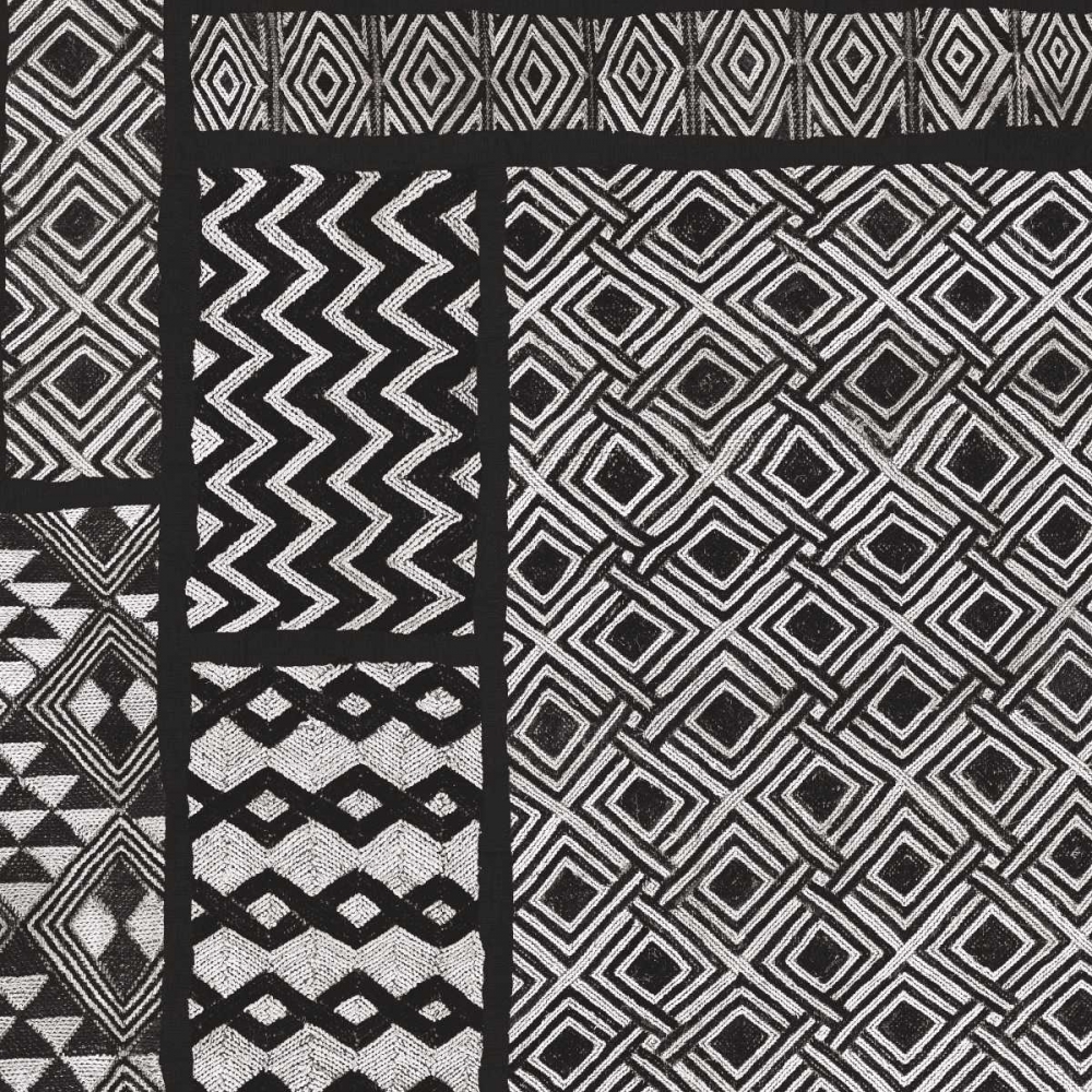 Art Print: Kuba Abstract I BW