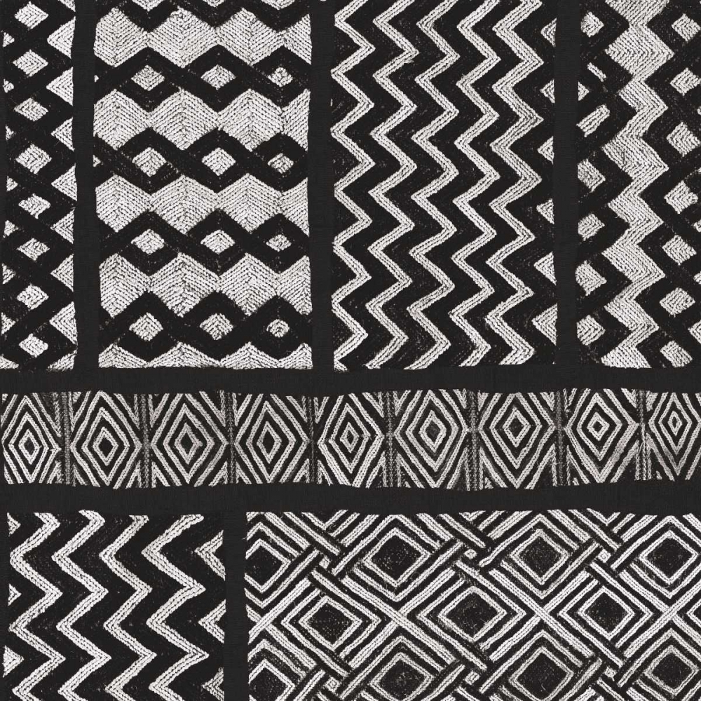 Art Print: Kuba Abstract III BW