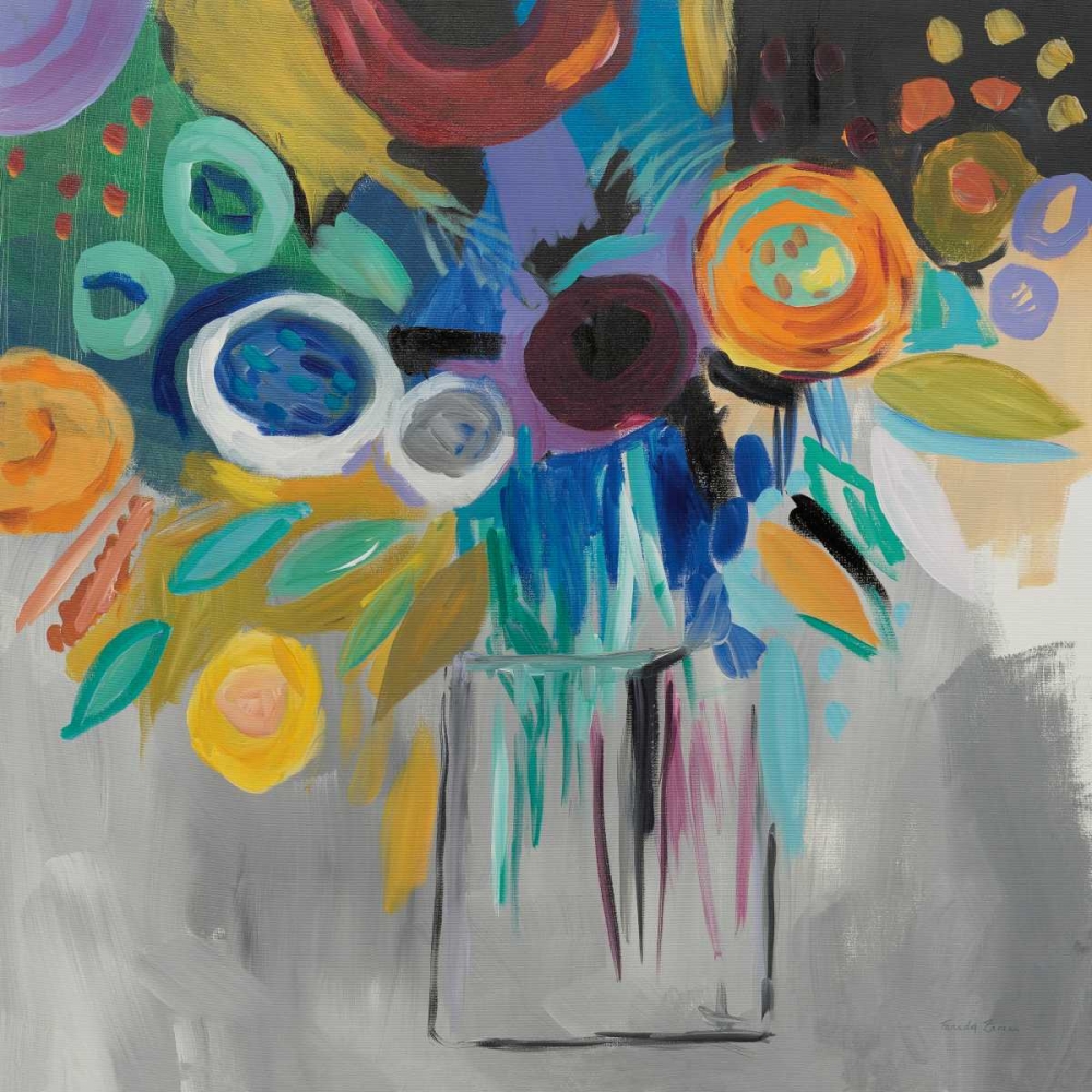 Wall Art Painting id:166819, Name: Burst of Magic, Artist: Zaman, Farida