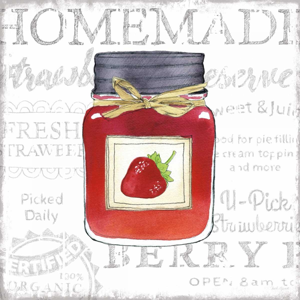 Wall Art Painting id:166924, Name: Canning Kitchen I, Artist: Grove, Beth