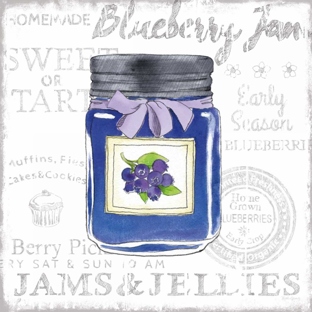 Wall Art Painting id:166922, Name: Canning Kitchen II, Artist: Grove, Beth