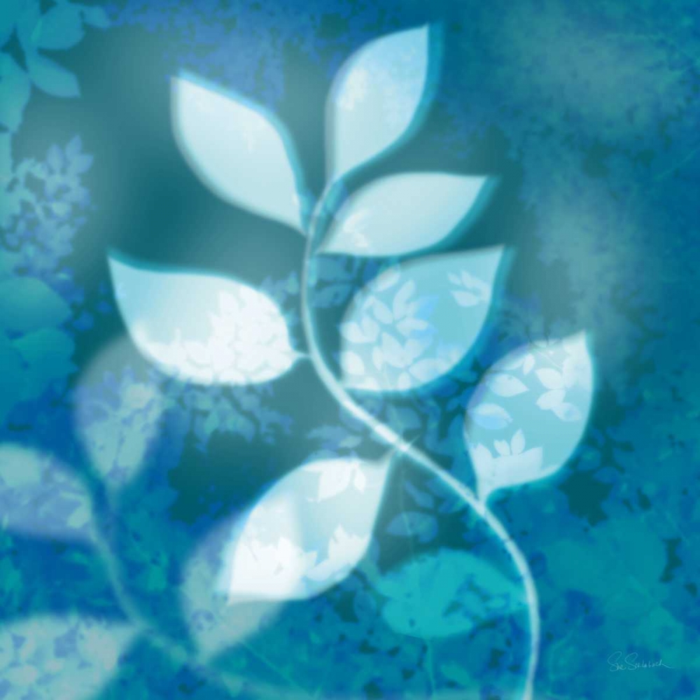 Art Print: Ink Leaves II