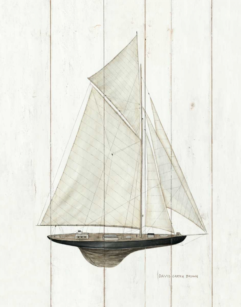 Art Print: Sailboat I
