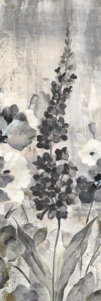 Wall Art Painting id:175167, Name: Crystal Raindrops Panel III BW, Artist: Vassileva, Silvia