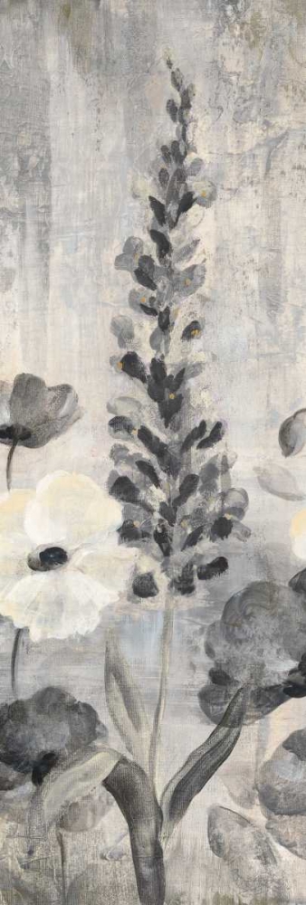 Wall Art Painting id:175168, Name: Crystal Raindrops Panel IV BW, Artist: Vassileva, Silvia