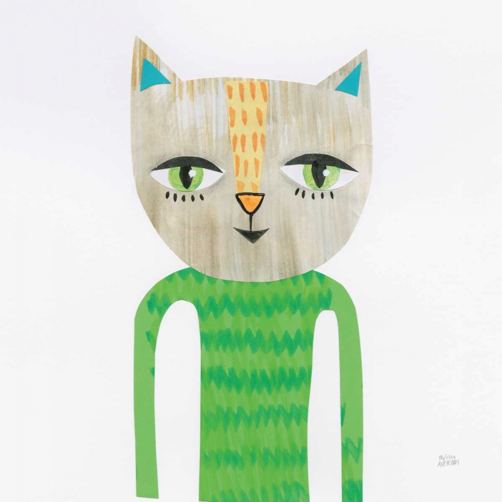 Wall Art Painting id:166862, Name: Cool Cats III, Artist: Averinos, Melissa