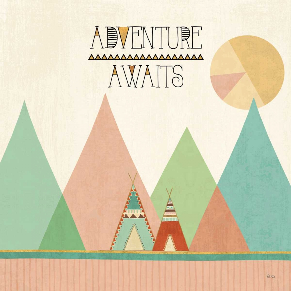 Wall Art Painting id:170825, Name: Southwest Geo III, Artist: Charron, Veronique