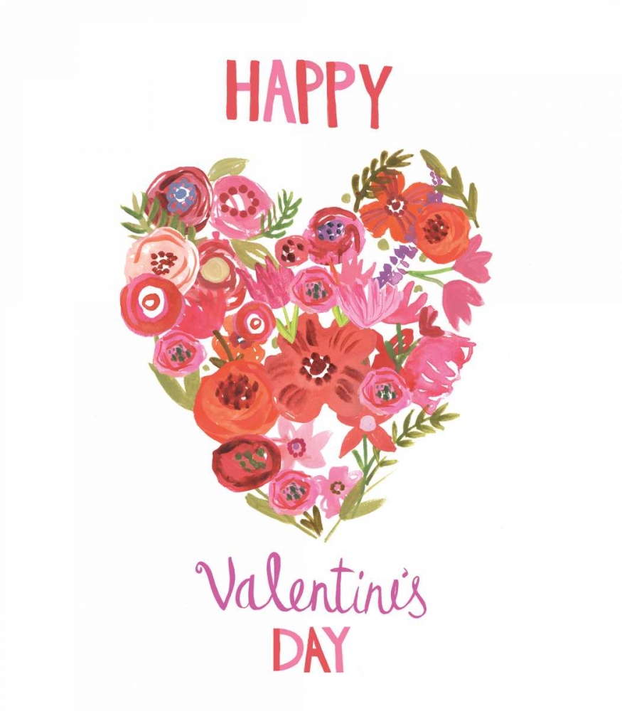 Wall Art Painting id:175183, Name: Valentine Chic II, Artist: Zaman, Farida